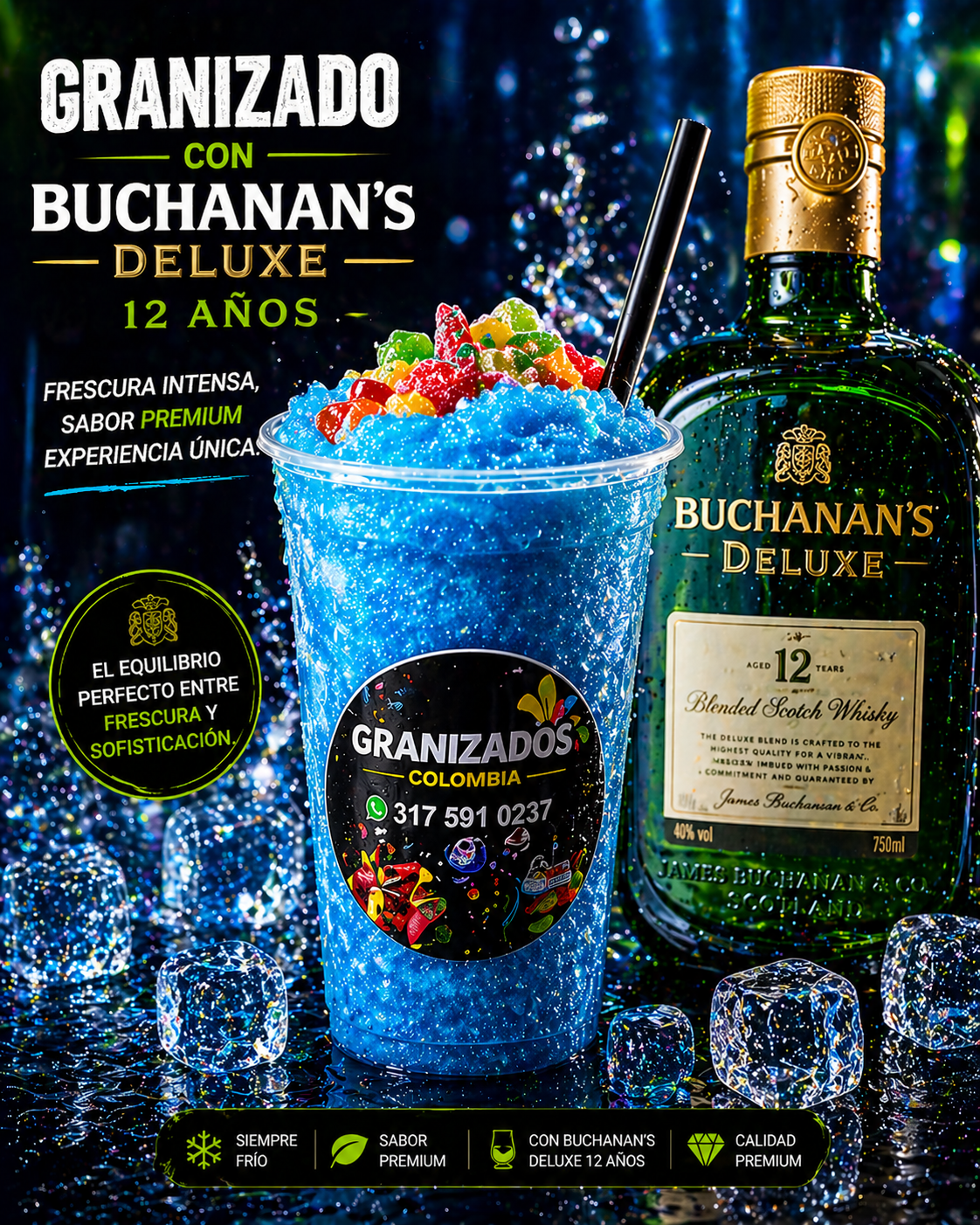 Granizado Buchanan's Delux 12