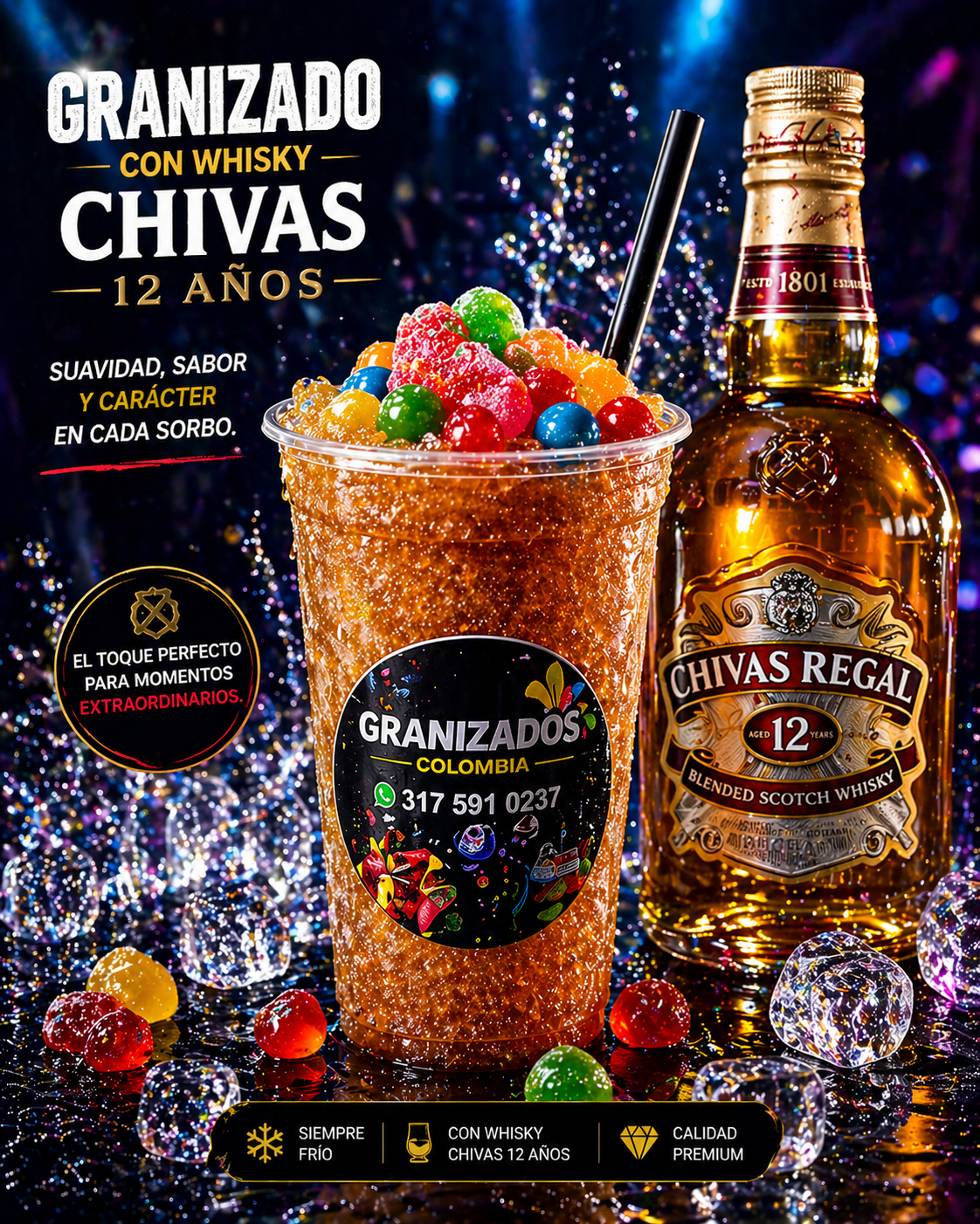 Granizado Chivas 12 Años