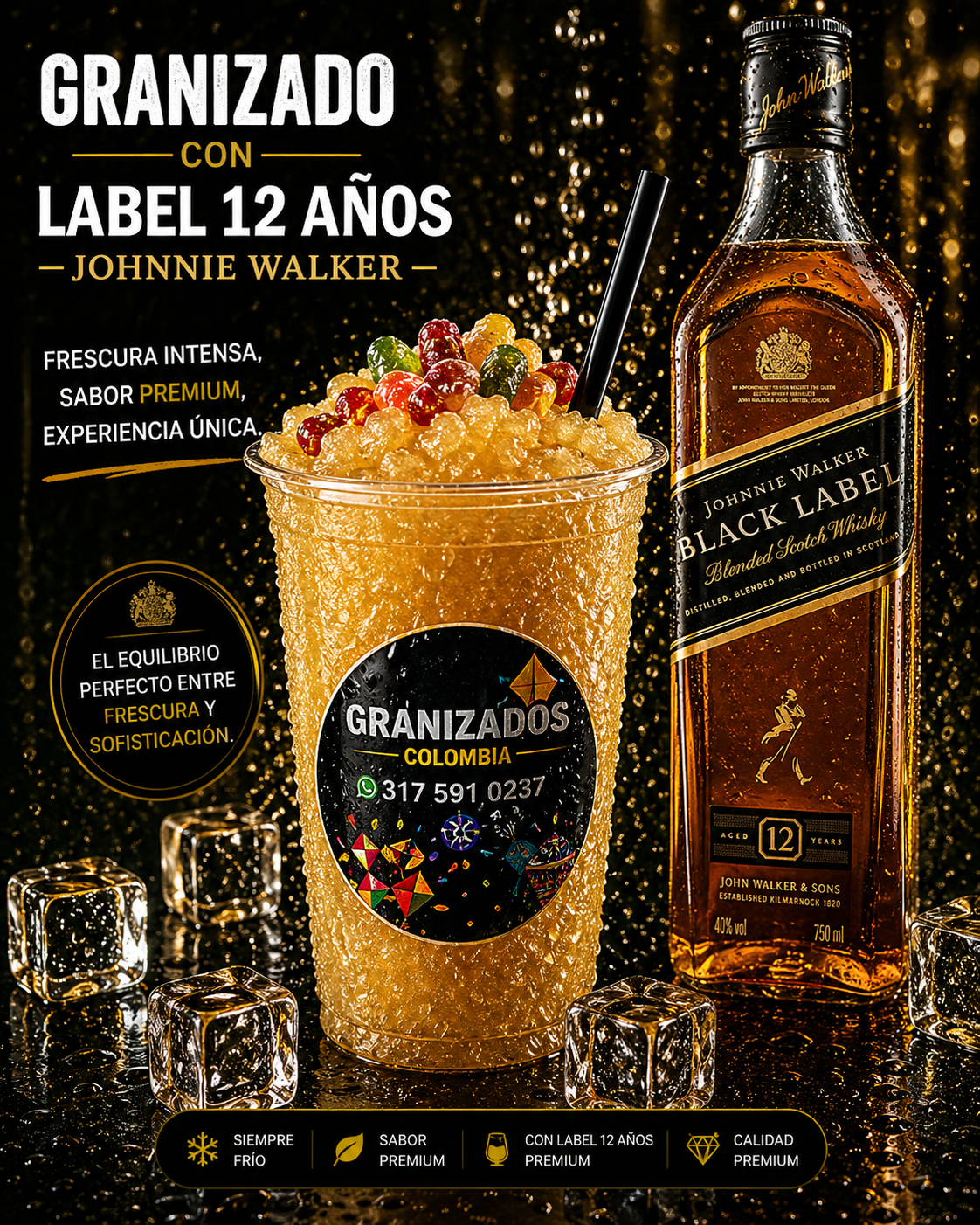 Granizado Redlabel 12 Años